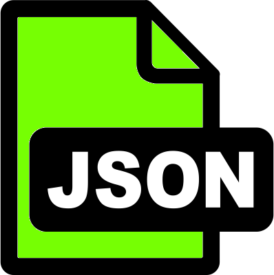 JSON download icon